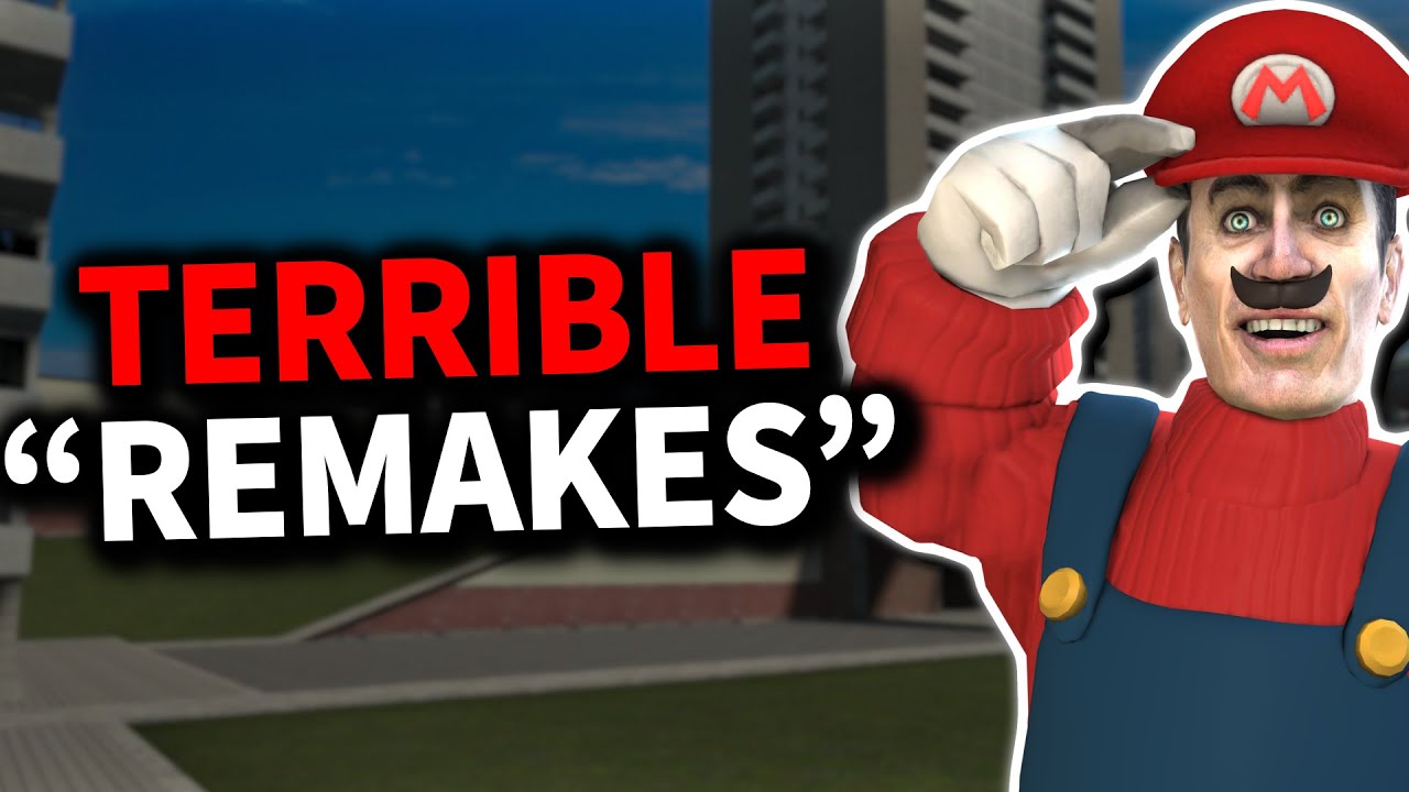Использование GMOD для (плохого) ремейка классических игр