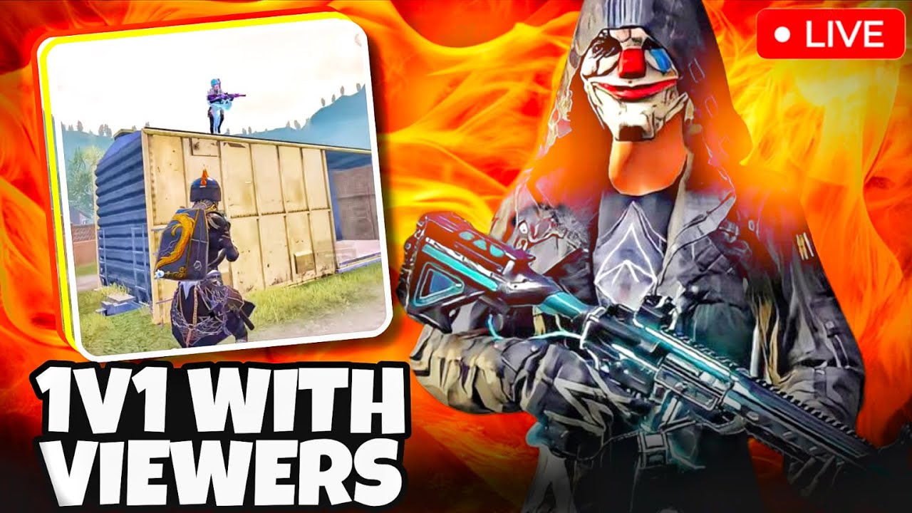 1V1 WITH VIEWERS ONLY - TDM CHALLENGE LIVE - 888islive #BGMILIVE #SHORTS