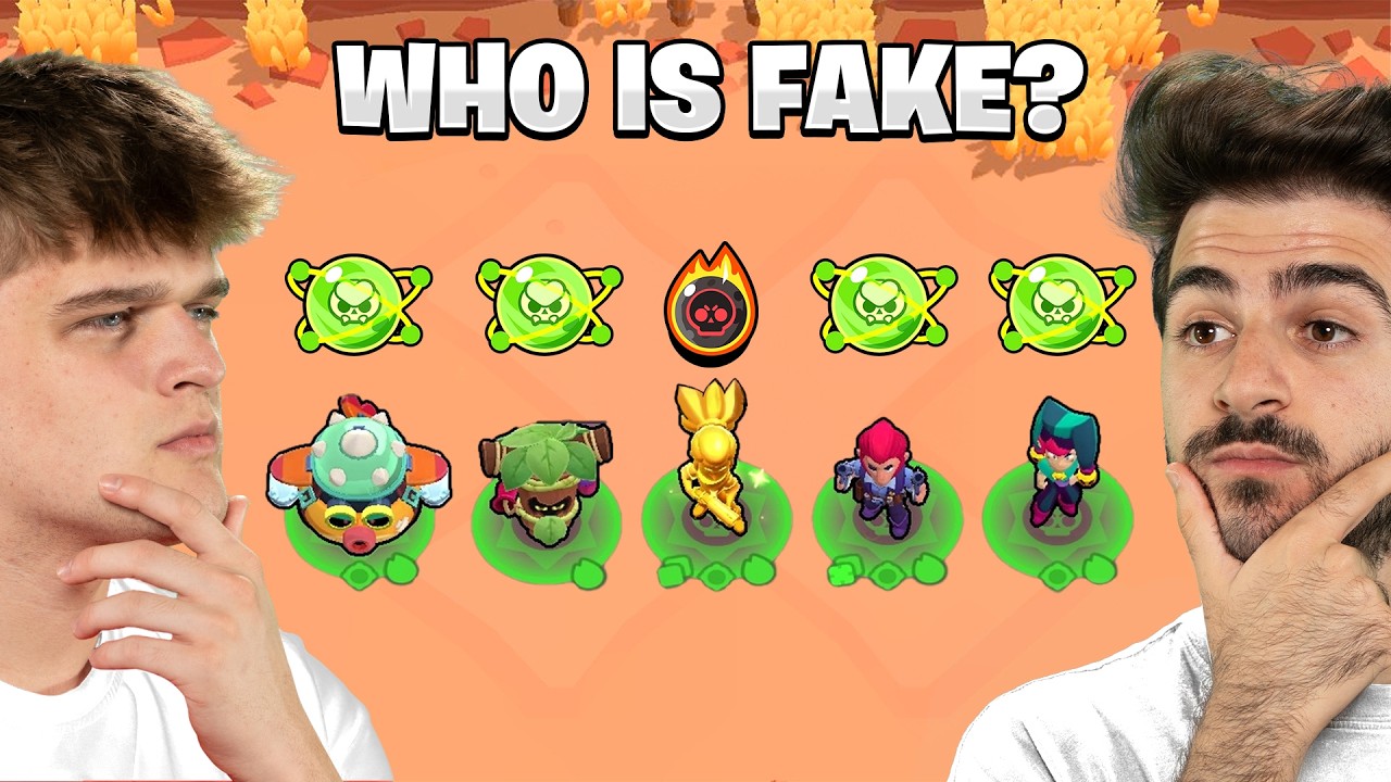 5 Aliens vs 1 FAKE Alien in Brawl Stars! (Odd One Out)
