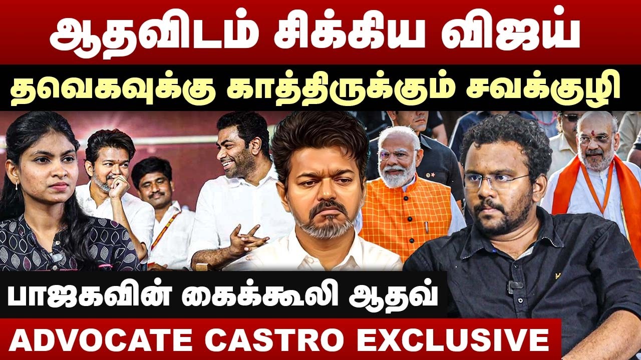 ஆதவிடம் சிக்கிய விஜய் | தவெகவுக்கு காத்திருக்கும் சவக்குழி | Advocate Castro Interview | TVK Vijay