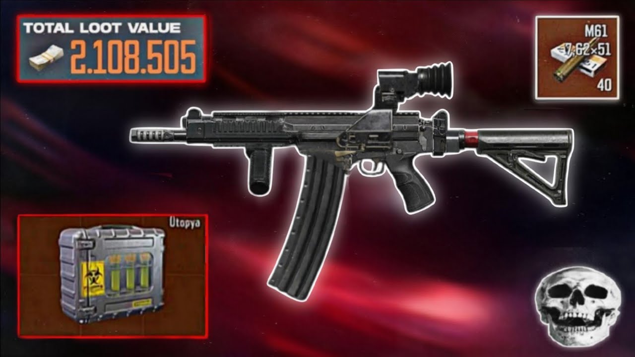 Fal + M61 = Broken Loadout!💀 | Arena breakout 