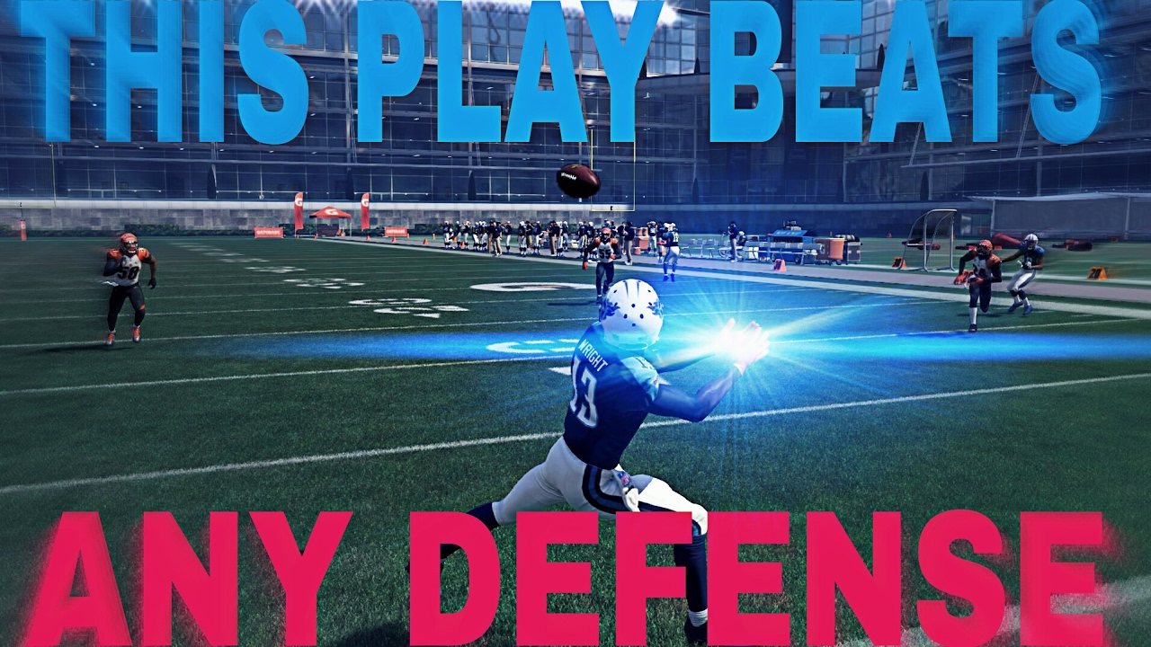 THIS ONE GLITCHY PLAY CAN BEAT ANY COVERAGE! MADDEN 17 money PLAYS