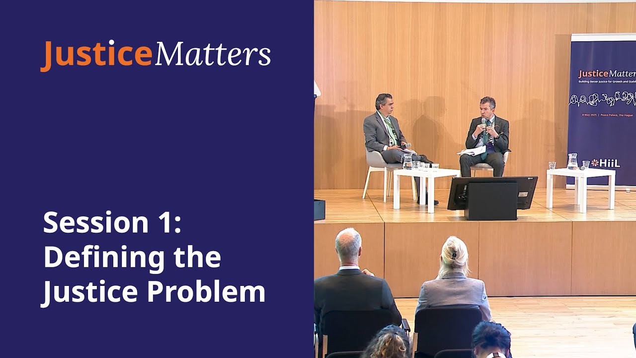 Defining the Justice Problem - Justice Matters Conference 2025