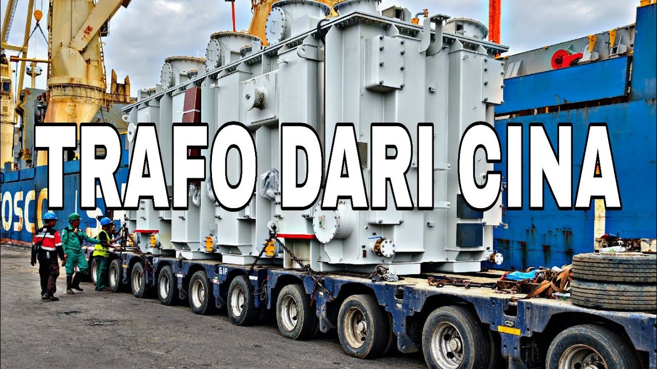 MUATAN TRAFO - TRUK MULTIAXLE TRUK TRAILER - Bagian 1