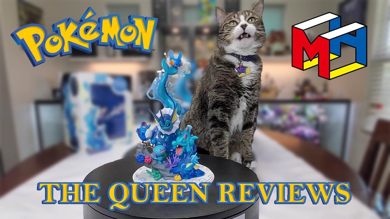 THE QUEEN REVIEWS: Splash around with this Water Type Pokémon Figure | Pokemon X MegaHouse |