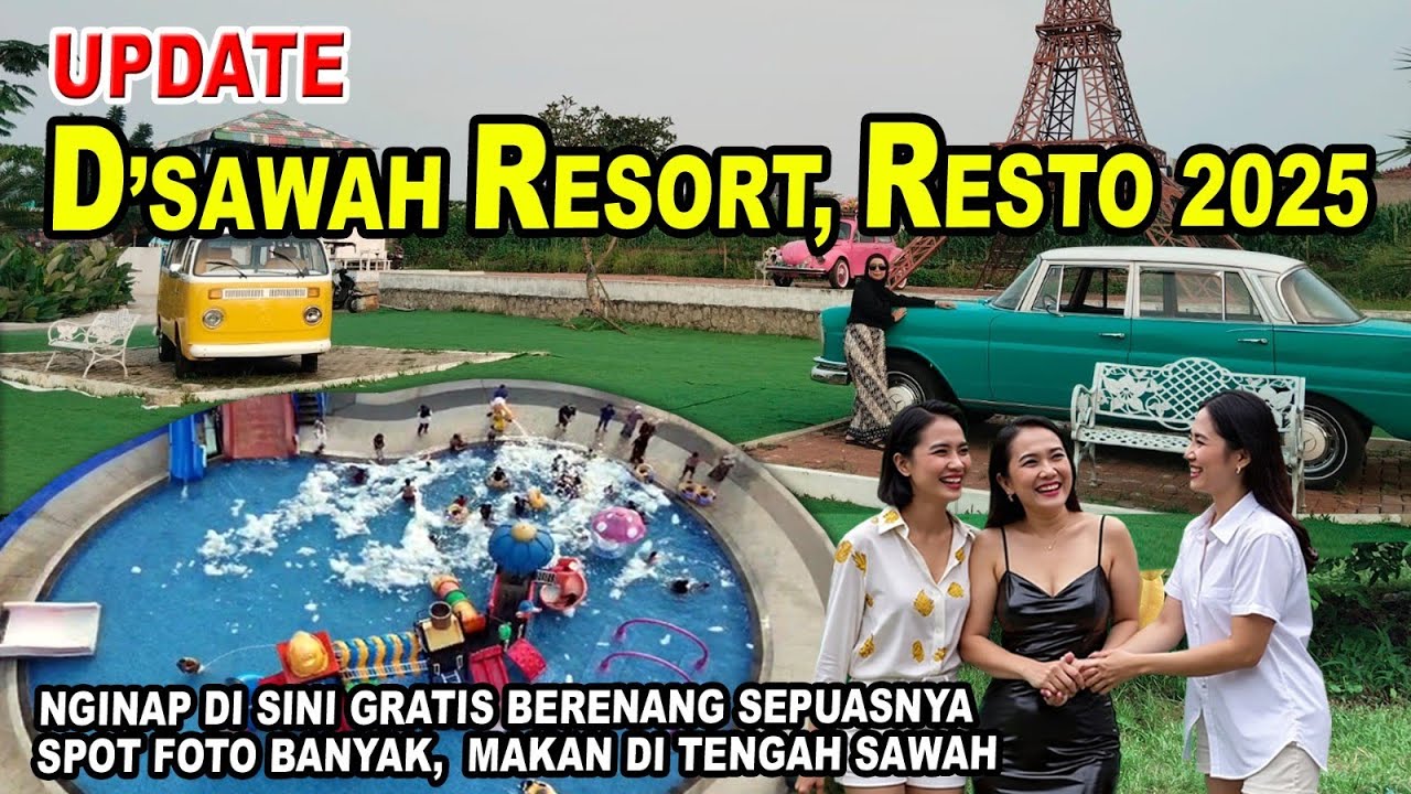 MALAM PERTAMA DI DSAWAH RESORT BOGOR KOLAM RENANG GRATIS LAYANAN TERBAIK LIBURAN ASYIK TENGAH ALAM