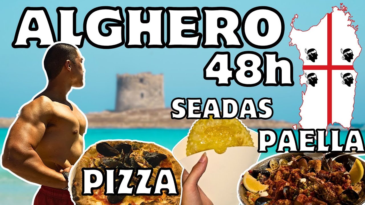 MANGIO 48h ad ALGHERO | FOOD TOUR e SPIAGGIA ☀️