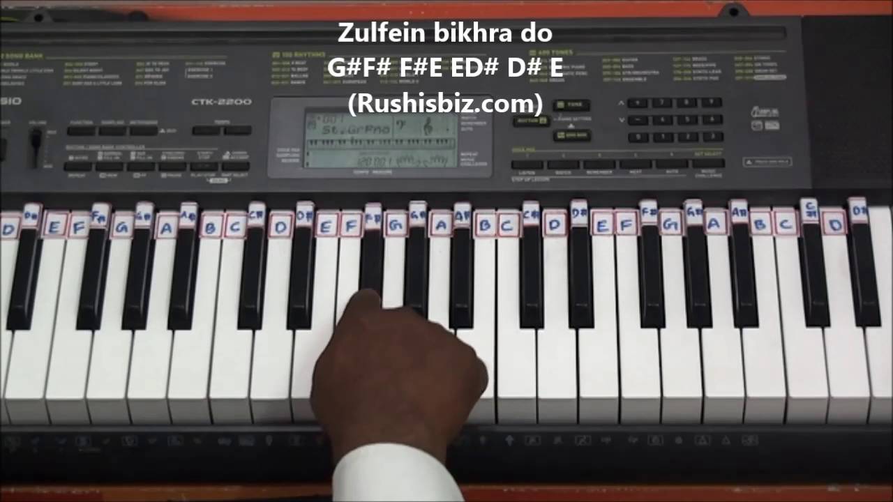 Humko Humise Chura Lo (Piano Tutorials) - Mohabbatein | 1200 Songs BOOK/PDF @399/- only - 7013658813