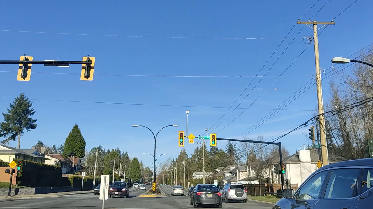 加拿大素里160路到小镇Guildford街景, Street Tour, 160St to Guildford, Surrey Canada