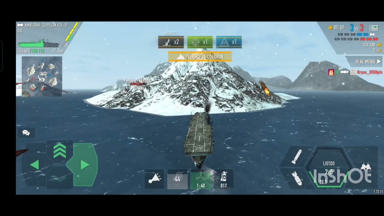 Battle of warships KMS GRAF ZEPPELIN (CV-1) victori 💪