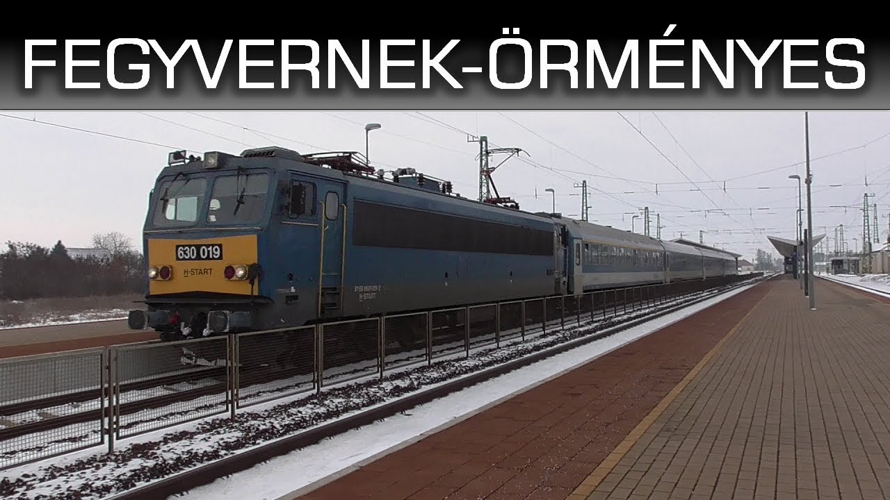 Vonatok Fegyvernek-Örményes állomáson / Trains in Fegyvernek-Örményes