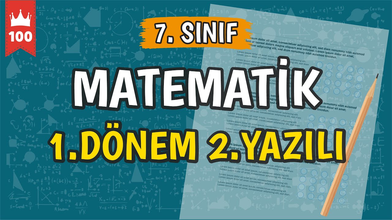 7. Sınıf Matematik 1.Dönem 2.Yazılı #2026