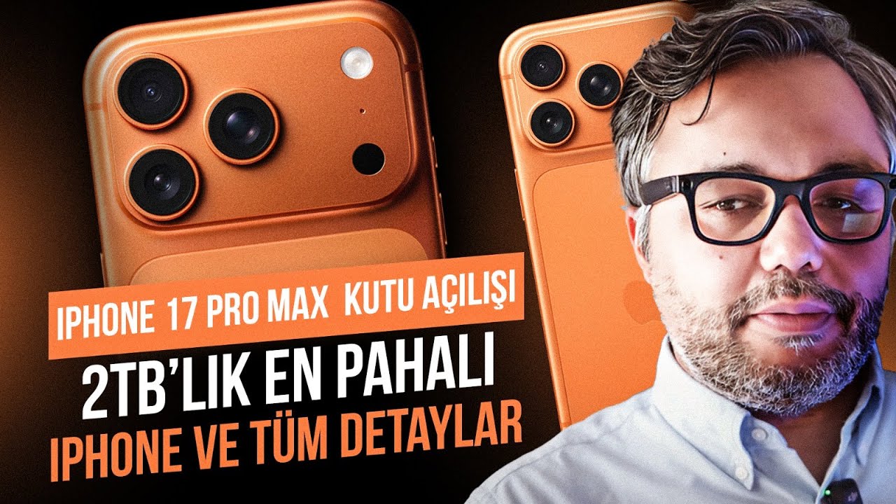 iPhone 17 Pro Max elimde | Kutu açılışı, kıyaslama ve testler