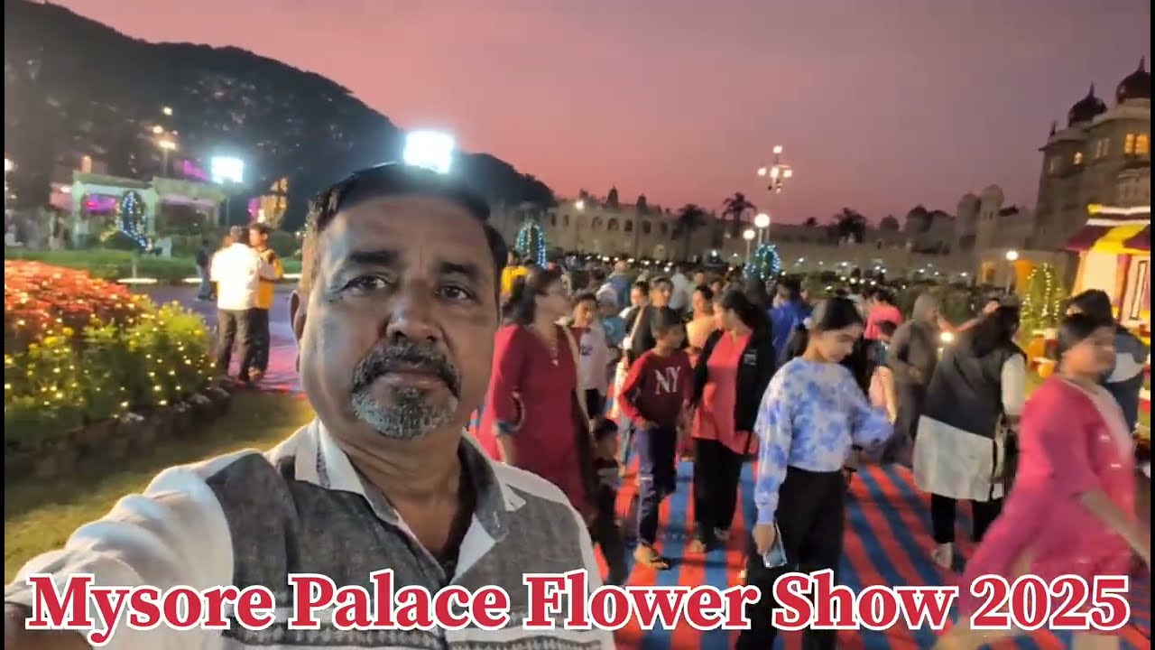 MYSORE PALACE FLOWER SHOW 2025