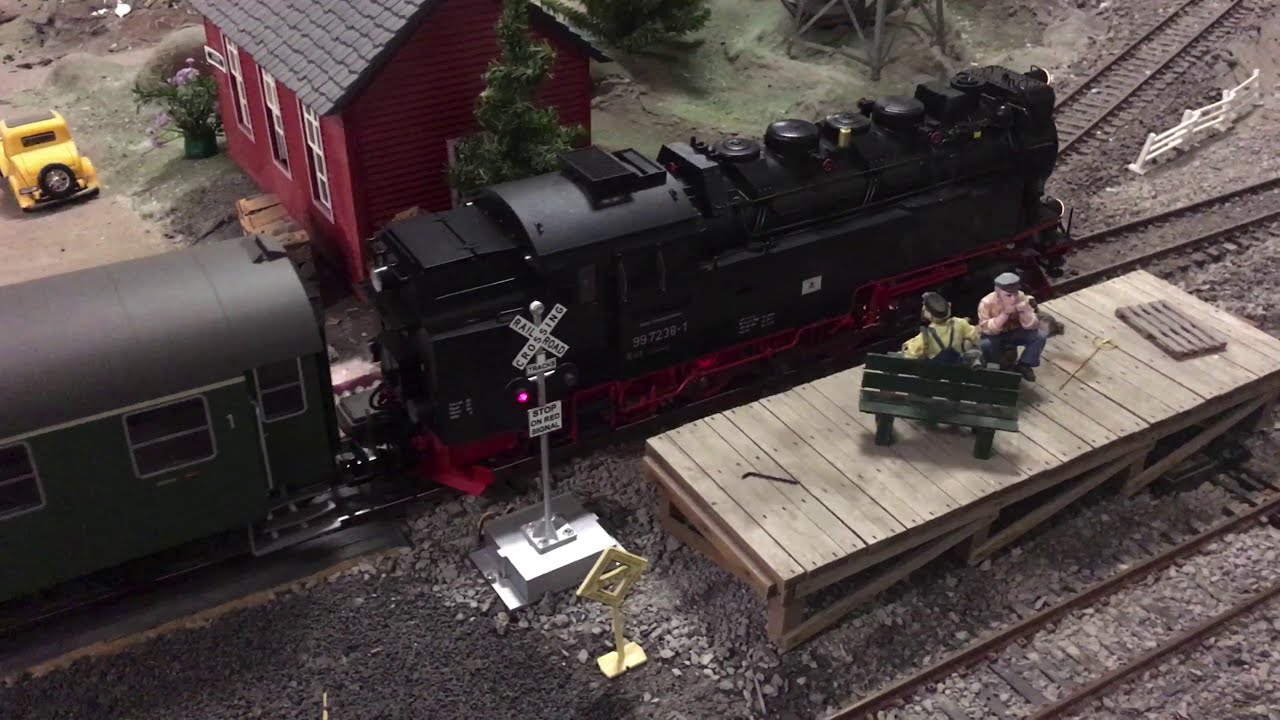 LGB Steam and PIKO Diesel