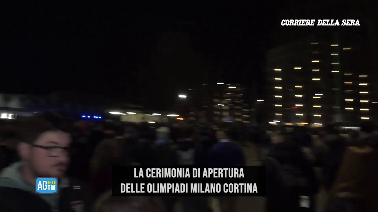 La cerimonia di Milano Cortina