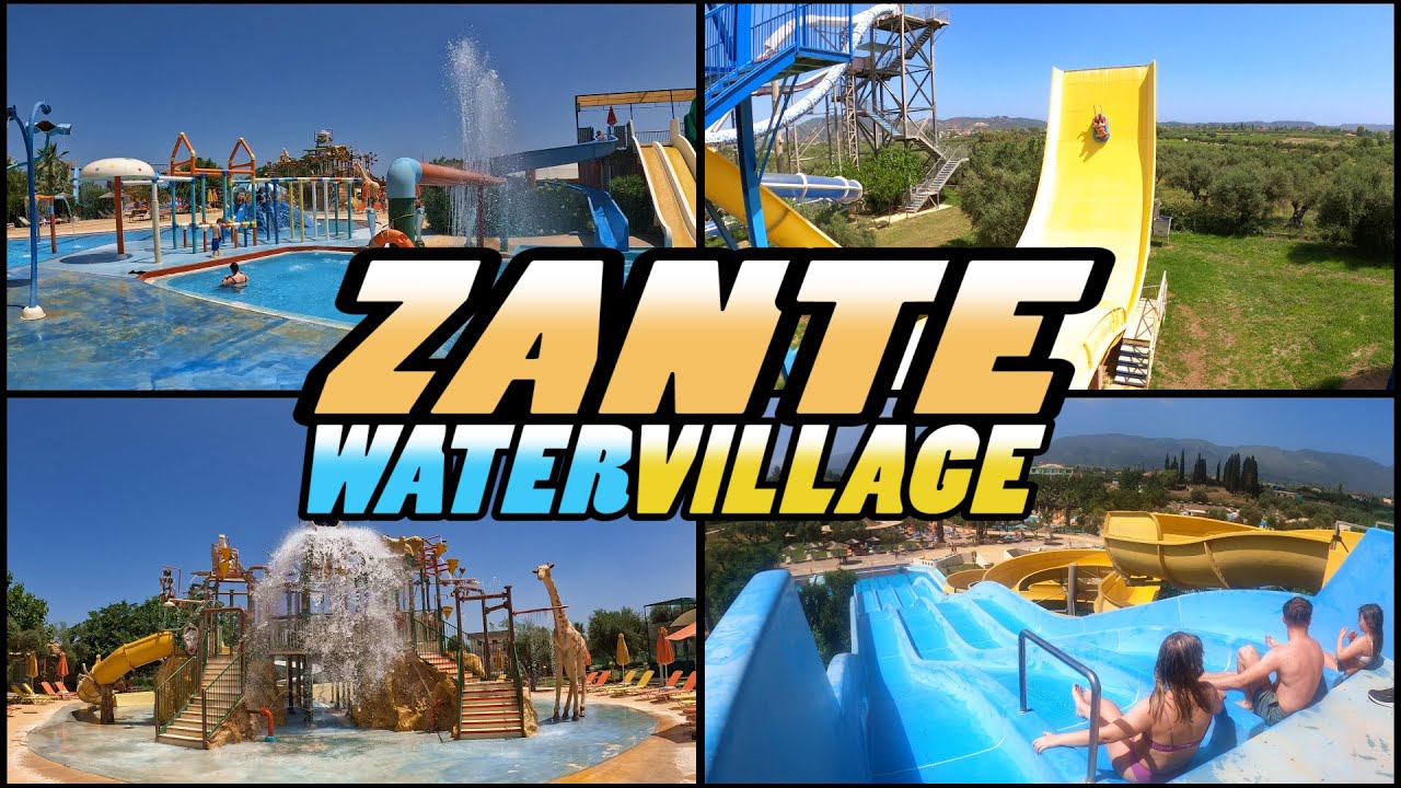 ZANTE WATER VILLAGE Zakynthos - Greece [4k]