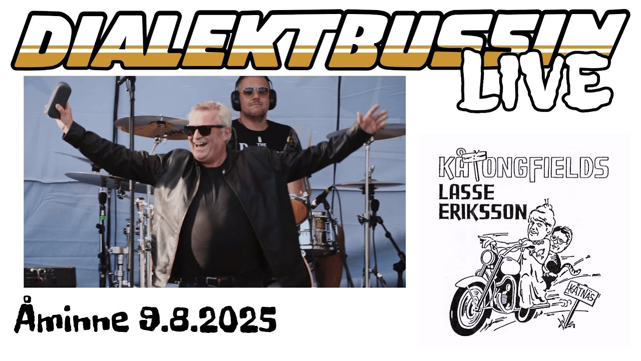 Lasse Eriksson Live @Dialektbussin @ &Aring;minne 9.8.2025