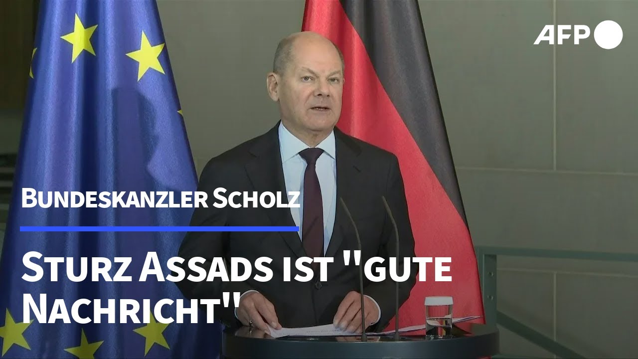 Scholz: Sturz von Assad eine 