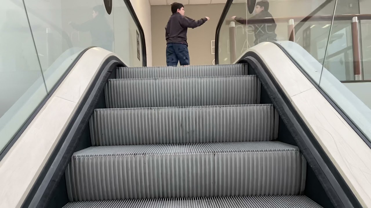 O&K Escalators at Next Beauty & Home in Oracle Shopping Centre in Reading (With Morgan)