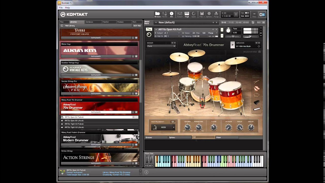 Abbey Road 70s Drummer Native Instruments Demo