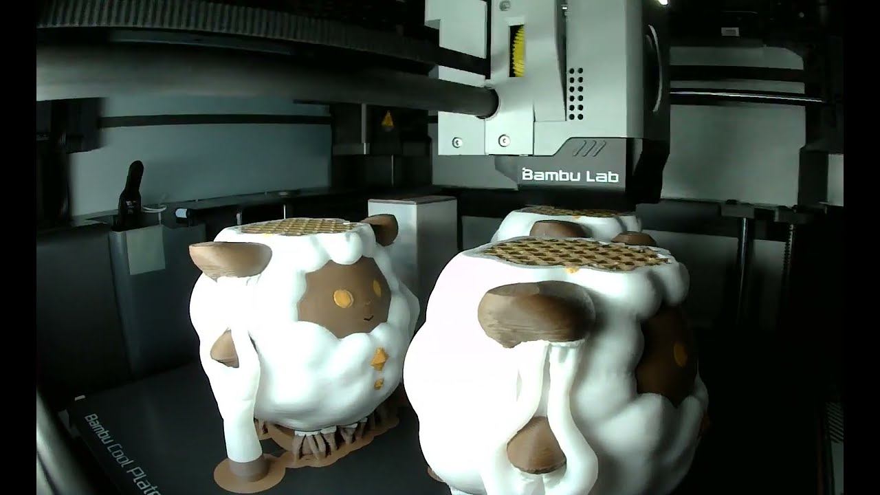 Time-lapse of some Lamball Pals being created