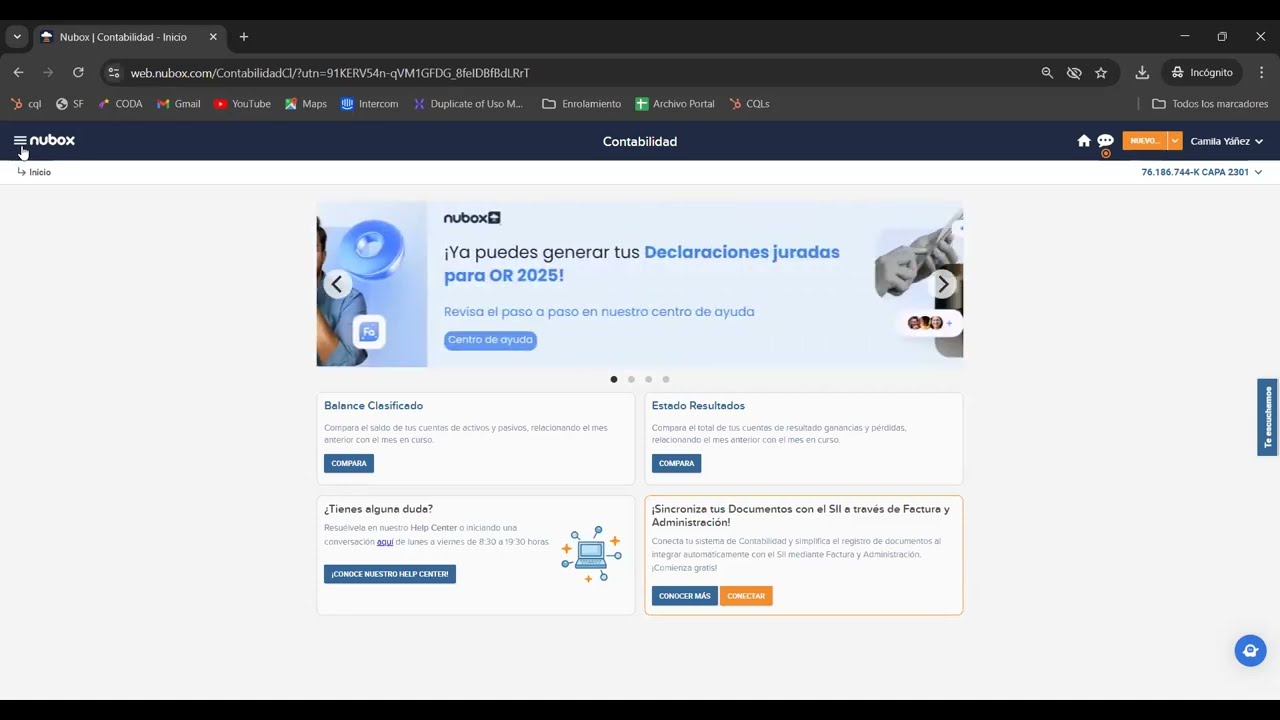 Webinar Declaraciones Juradas con Nubox