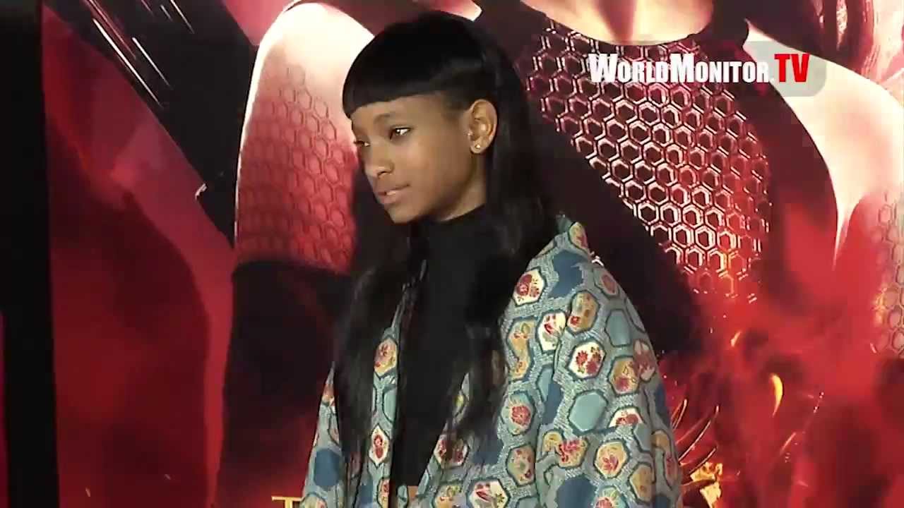 Willow Smith, Jaden Smith arrive at 'The Hunger Games  Catching Fire' LA Premiere