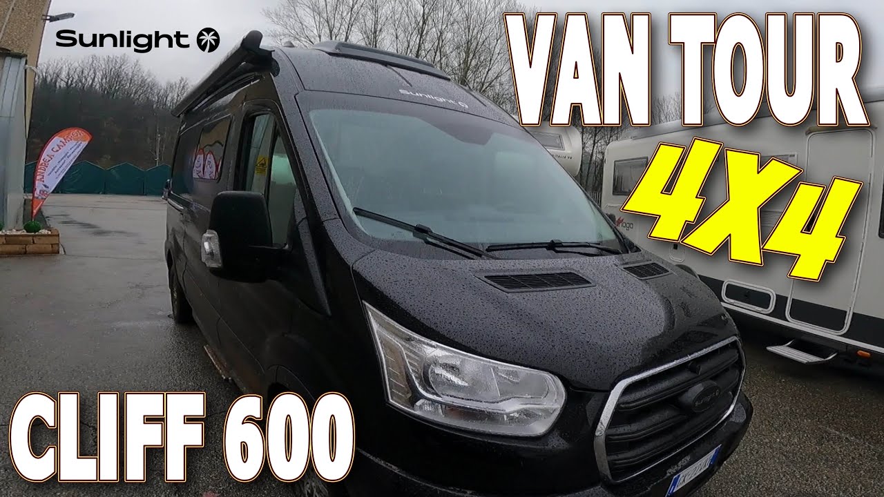 4x4 VANTOUR CLIFF 600  SUNLIGHT #van4x4 #camper4x4 #camper #cliff6004x4 #vantour #andreacamper