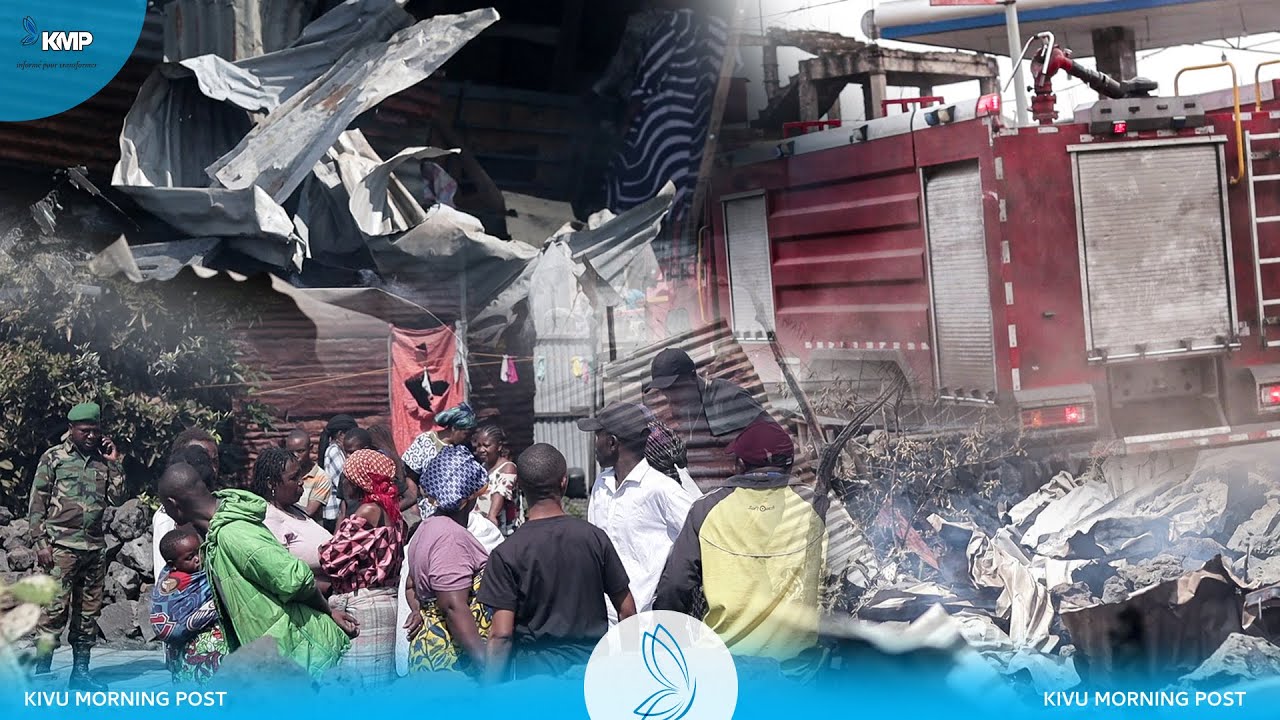 RDC : INCENDIE TRAGIQUE À GOMA, 4 ENFANTS PÉRISSENT AU QUARTIER KASIKA