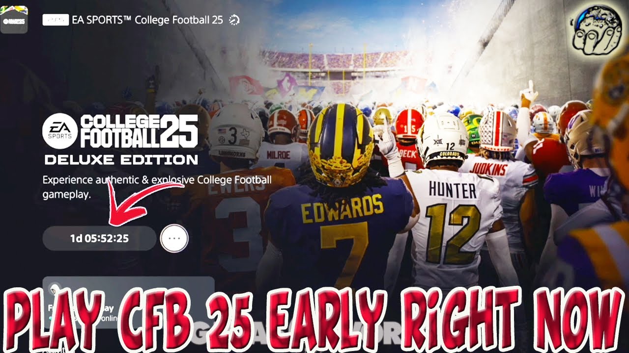 CFB 25 EA PLAY Early Release Drops Today PS5 XBOX! CFB 25 4 Days Early! (CFB 25 Giveaway Today)