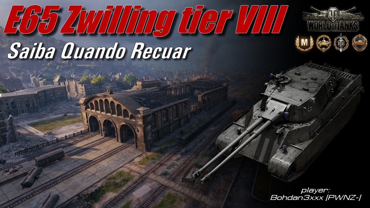 E 65 Zwilling - Saiba Quando Recuar para Vencer 🔥 World of Tanks