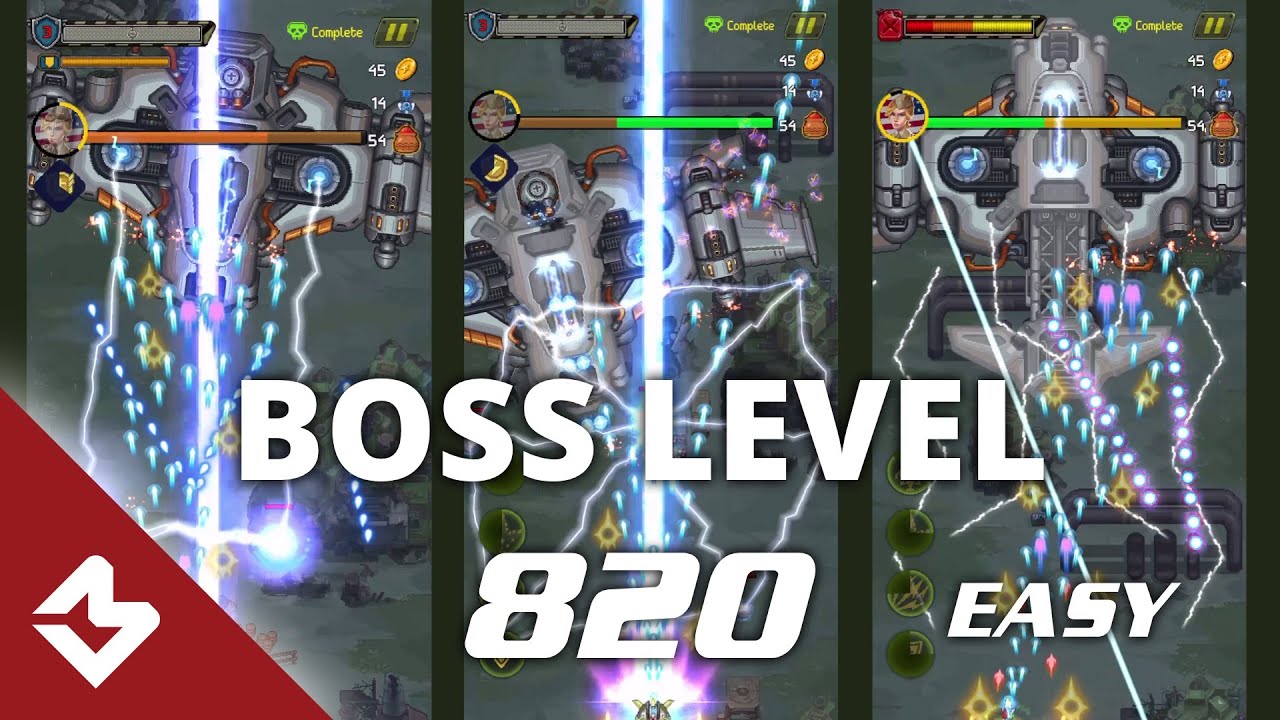 Boss Level 820 - Stormlight Phantom - 1945 Air Force Game