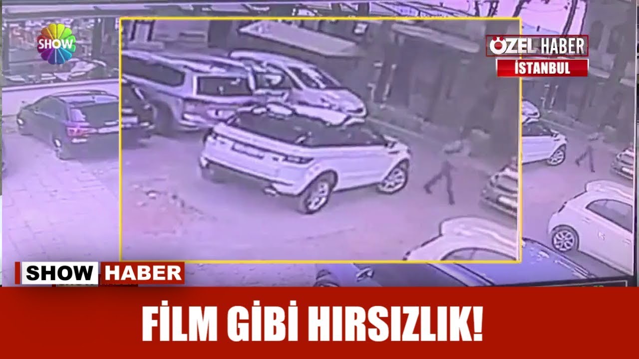 Film gibi hırsızlık!
