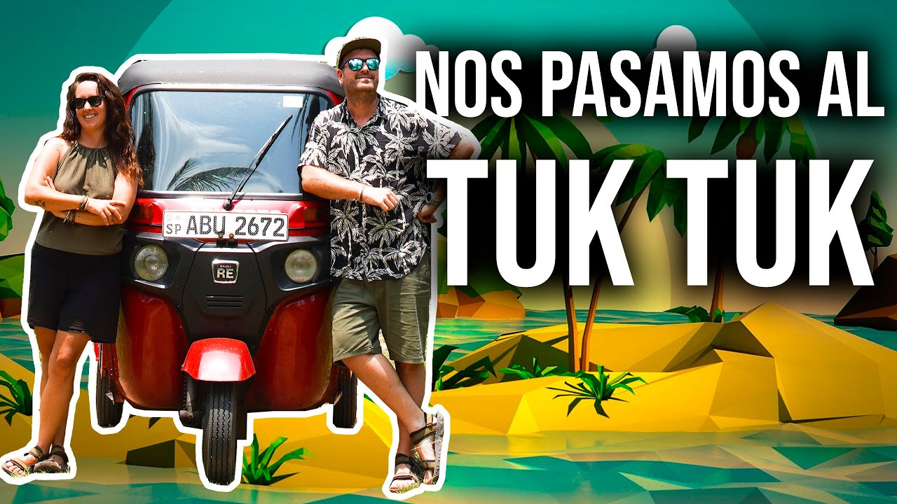 🛺 Viaje por ASIA en TUKTUK - Así es alquilar y conducir un tuktuk en SRI LANKA