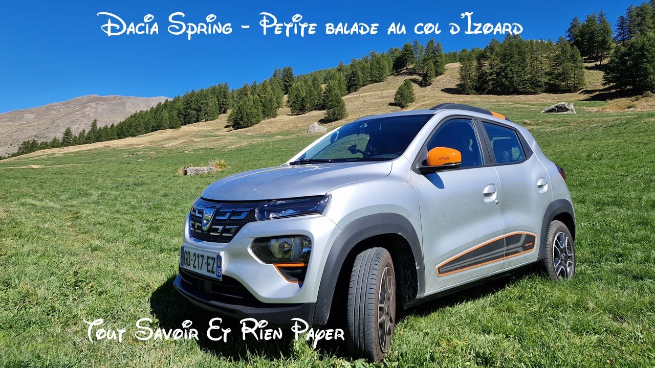 Dacia Spring - Petite Ballade au Col d'Izoard