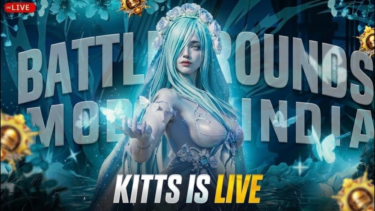 Only Rush 🔥in Promotional Match🦋l BGMI live with kitts #bgmi #bgmilive #bgmilivestream #verticallive