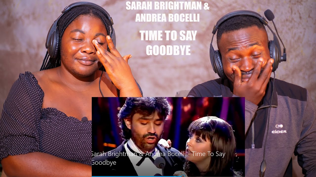 Sarah Brightman Andrea Bocelli - Time to Say Goodbye 1997 Video (SO DEEP) Reaction