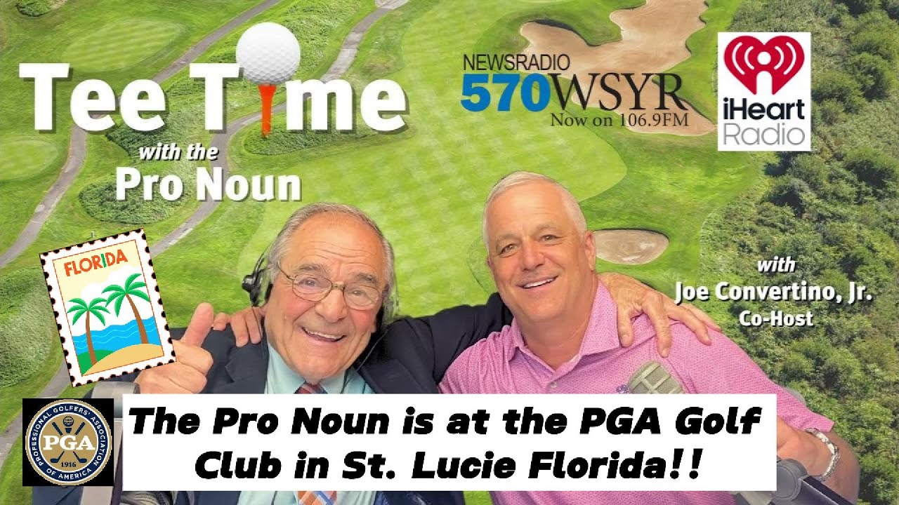 Tee Time with the Pro Noun | At the PGA Golf Club in St. Lucie Florida!