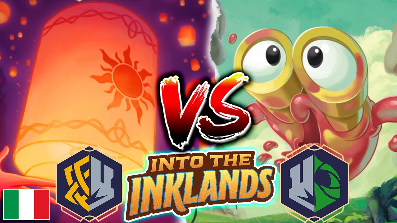 [ITA] 🟡🔘 Lantern Steel Song Vs Floodborn Shift Discard 🔘🟢 !  • Disney Lorcana Gameplay Italiano