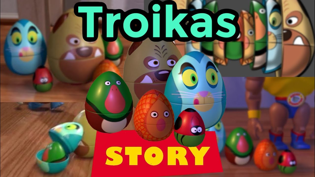 История игрушек, но это всего лишь Тройки