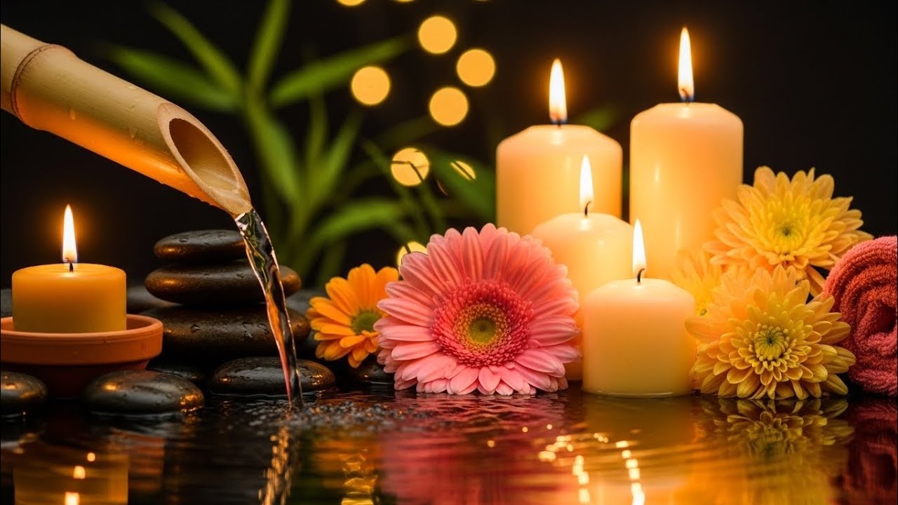 Beautiful Relaxing Music 🌿 Nature Sounds, Meditation Music, Spa Music, Calming Piano, Bamboo