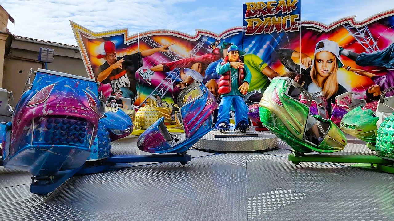 Atrakce Break Dance Off-Ride | Salvátorská pouť Chrudim 2025