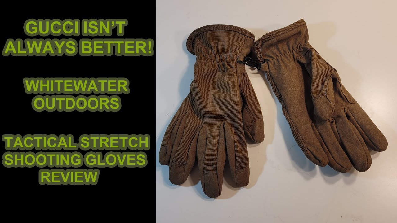 Whitewater (BLOCKER) Outdoor Coyote Brown stretch glove, review.