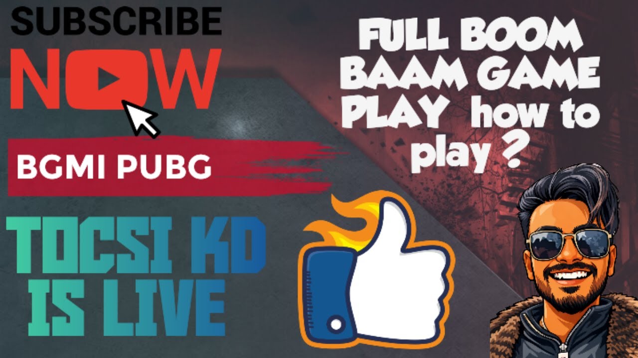 TIPS FOR RANKPUSH COME LET'S DO IT BOOM BAAM GAMEPLAY STREAMING LIVE TOCSI KD