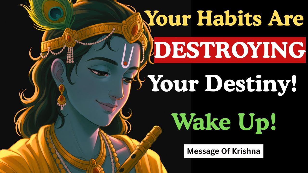How Daily Habits Shape Your Future | Krishna&rsquo;s Wisdom to Break Bad Habits | Message Of Krishna