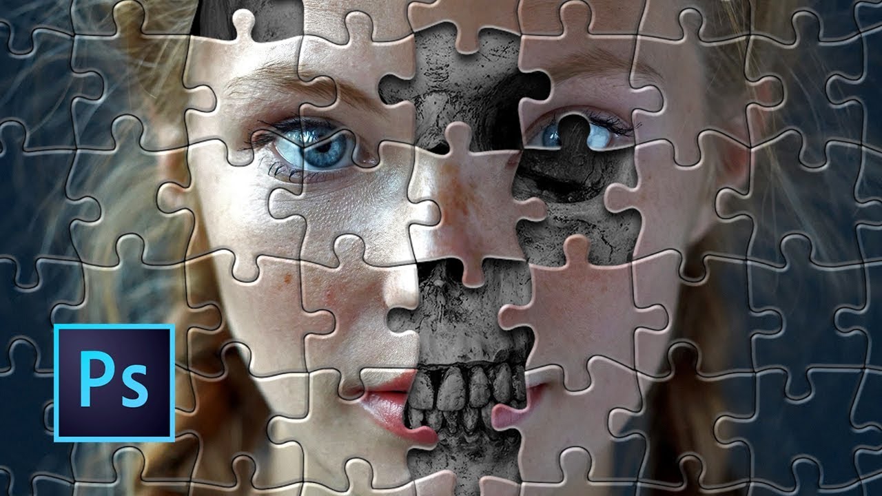 Tutorial Photoshop | Efecto Puzzle