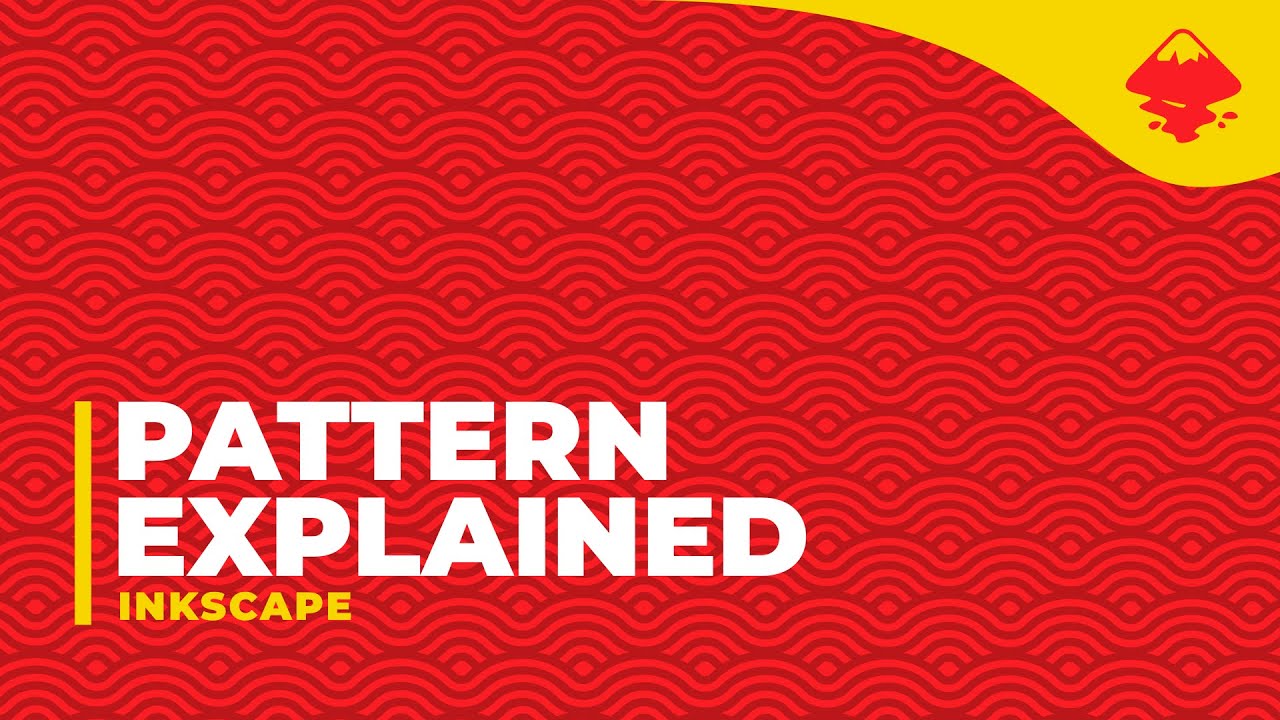 Inkscape Tutorial : How to Change Pattern Color and Size (Pattern Explained)