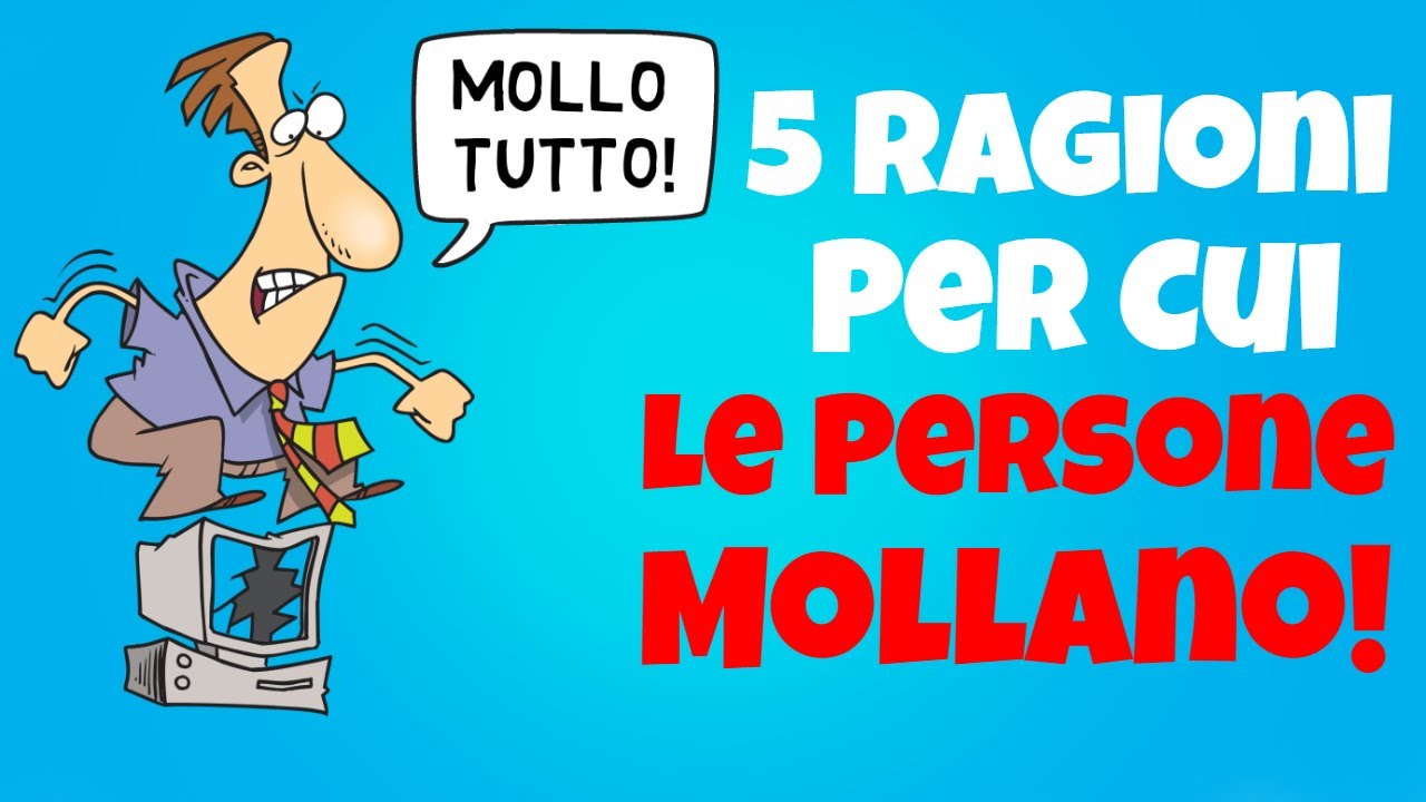 5 Ragioni Per Cui Molte Persone Abbandonano I Propri Obiettivi
