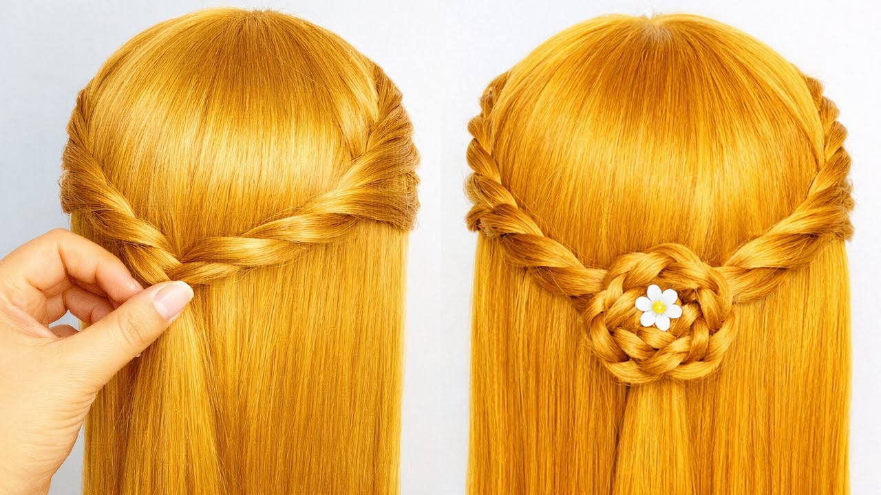 Simple Hairstyle for Girls | Wedding Special | Easy Hairstyles for Everyday | New Stylish Look 2026